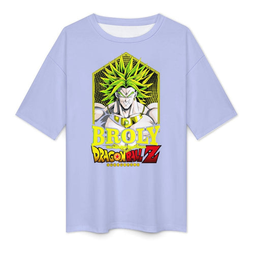 Men's Broly Dragon Ball Z Anime Oversized T-shirt