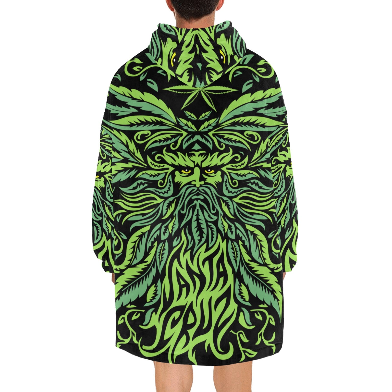 Men's Psychedelic Trippy Blanket Hoodie