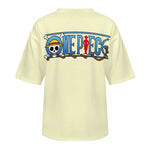 Women's Luffy One Piece Anime Oversized T-shirt