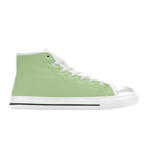 Women's Laurel Green Solid High Top Shoes