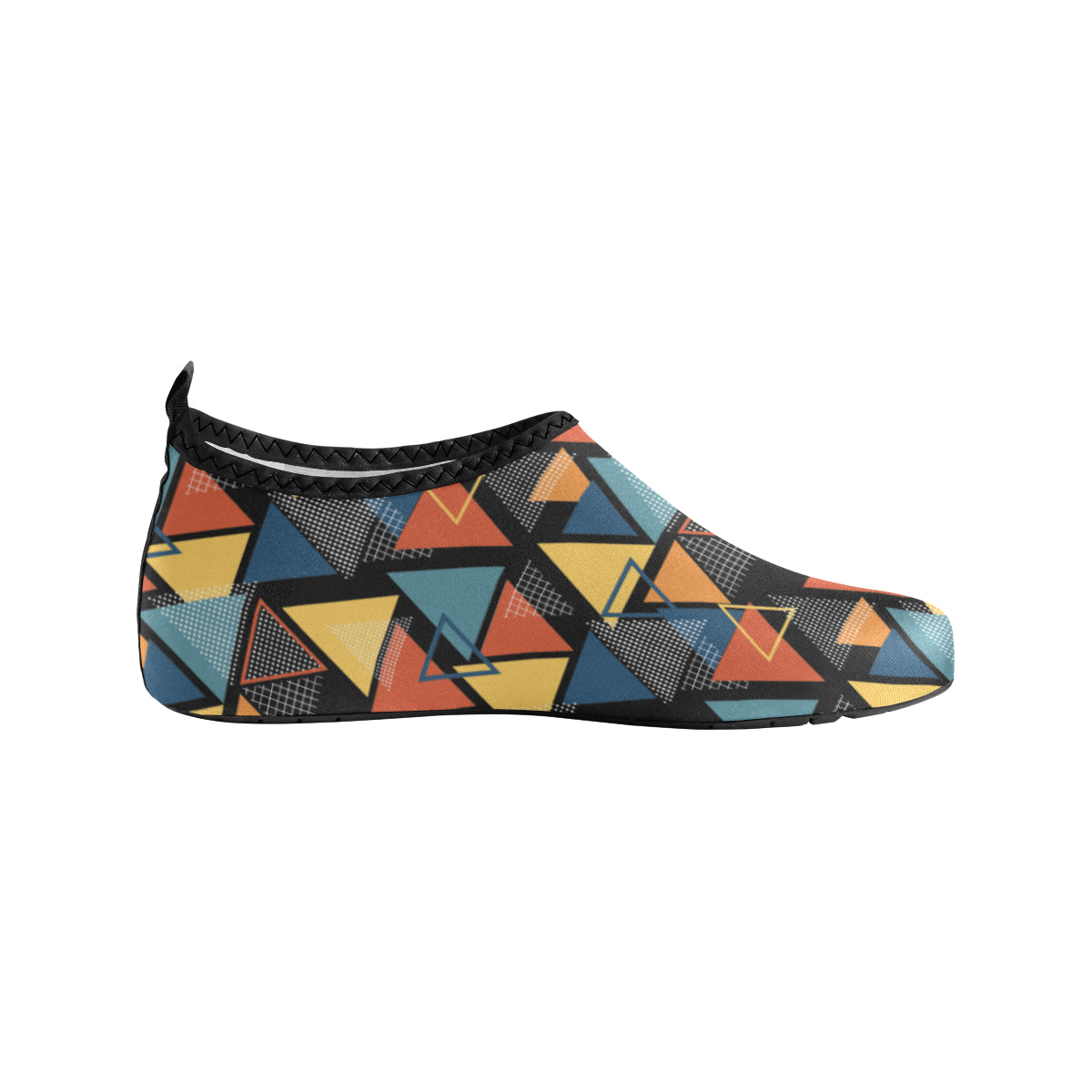 Women's Multi Triangles Abstract Barefoot Shoes