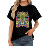 Women's Multi Monster Acid & Punk Classic Fit T-shirt