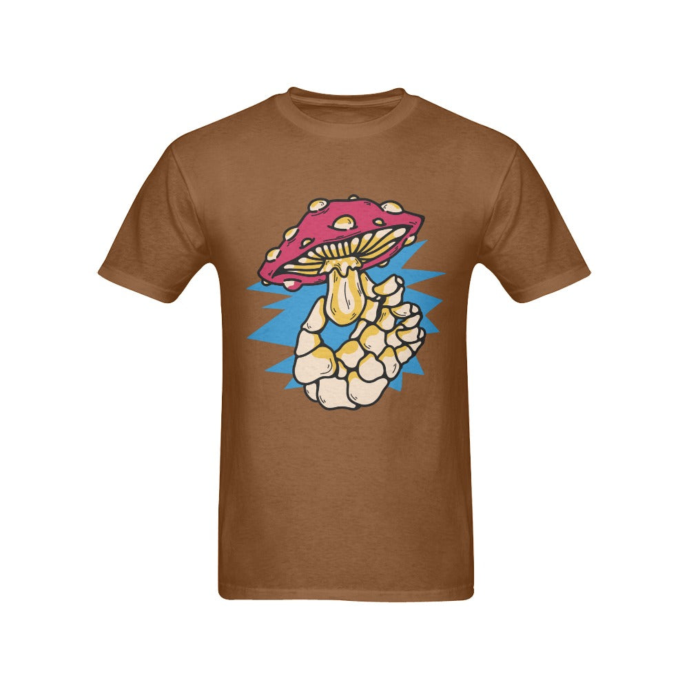 Men's Mushroom Streetwear Classic Fit T-shirt
