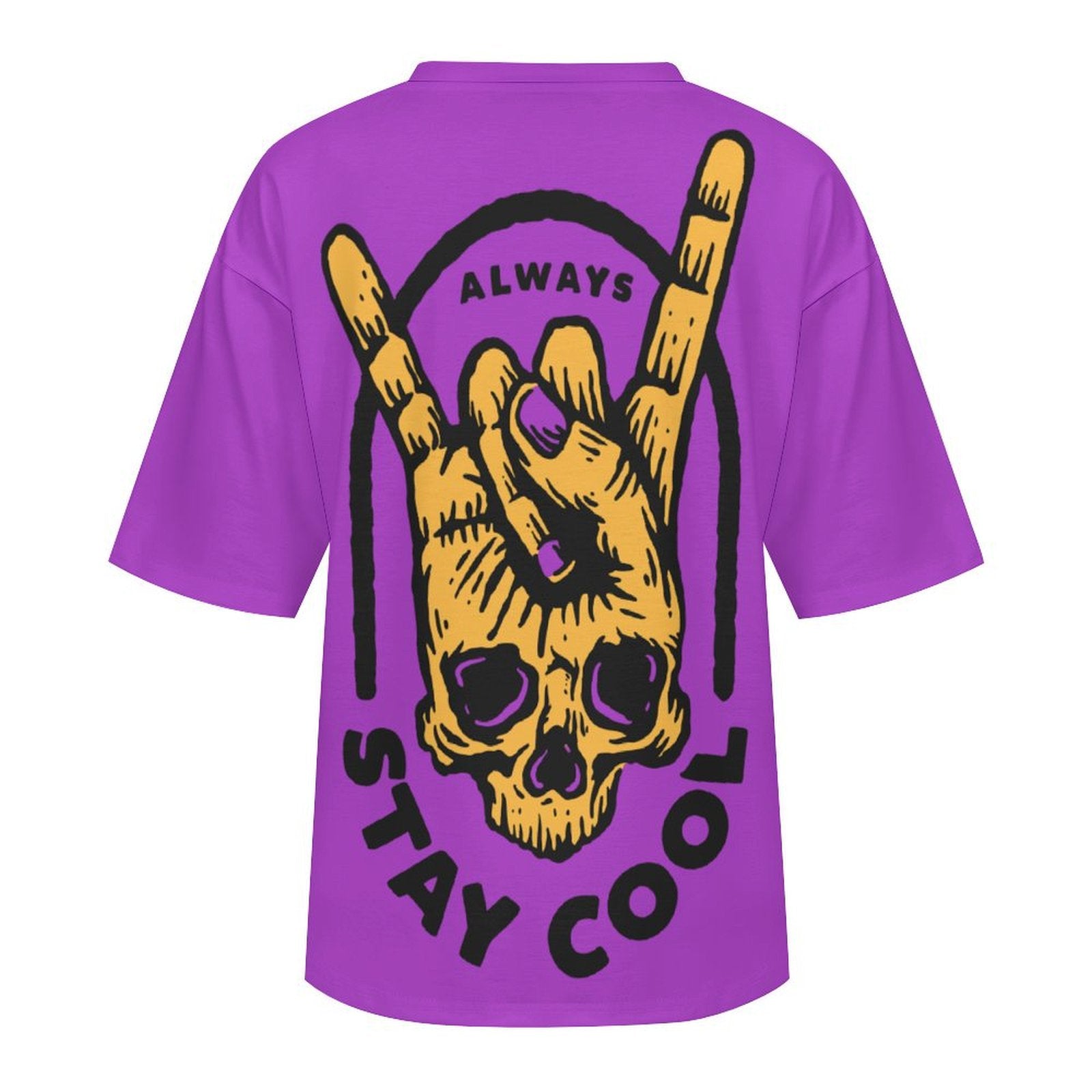 Men's Always Stay Cool Acid & Punk Oversized T-shirt