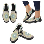 Men's Ethereal Bloom Abstract Slip-on Shoes