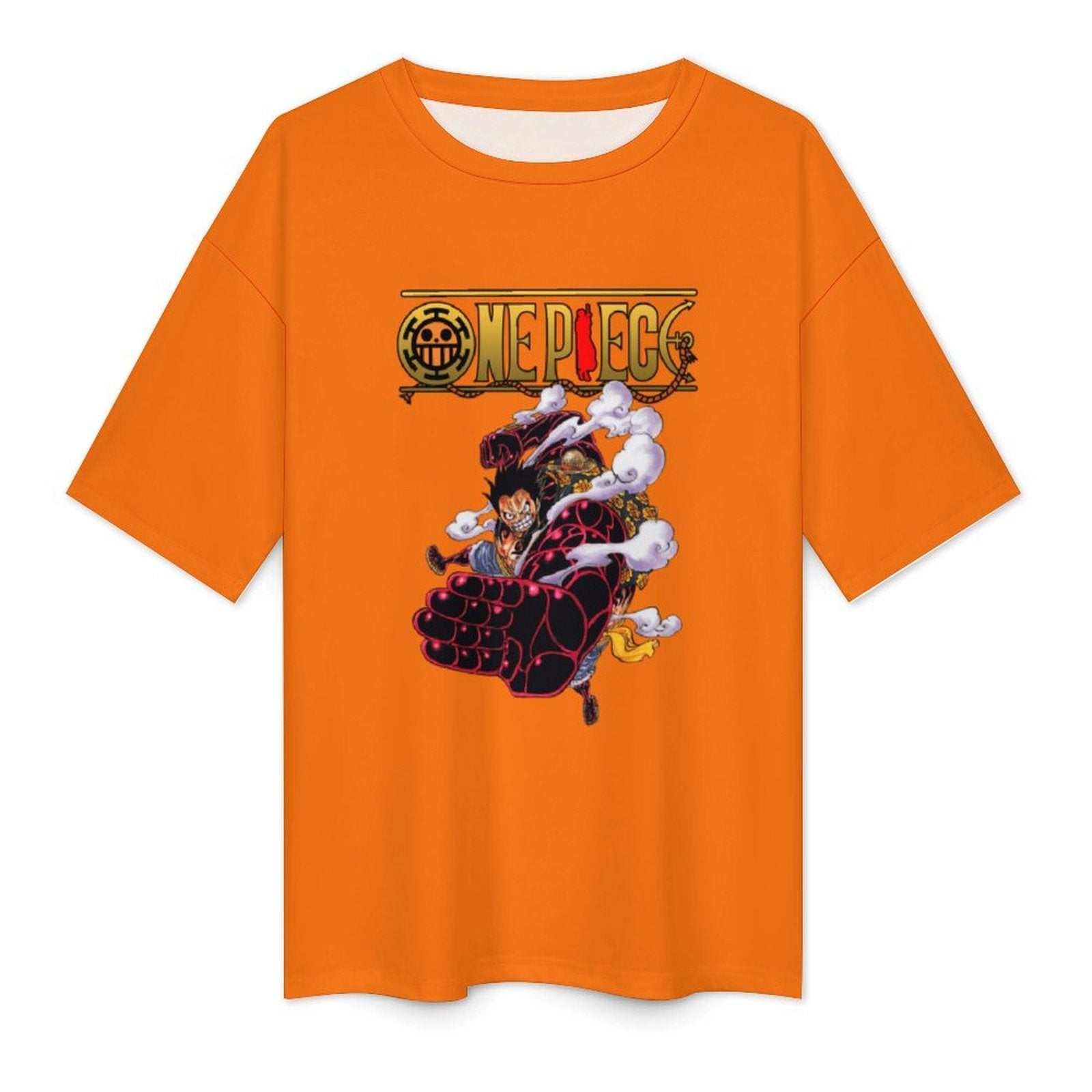 Men's One Piece Fight Anime Oversized T-shirt