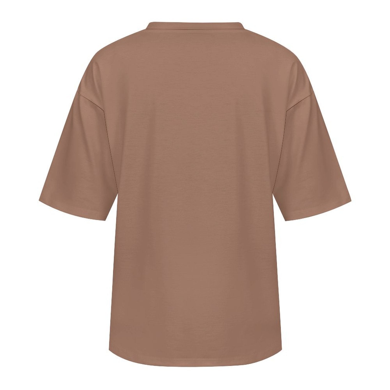 Men's Beaver Solid Oversized T-shirt