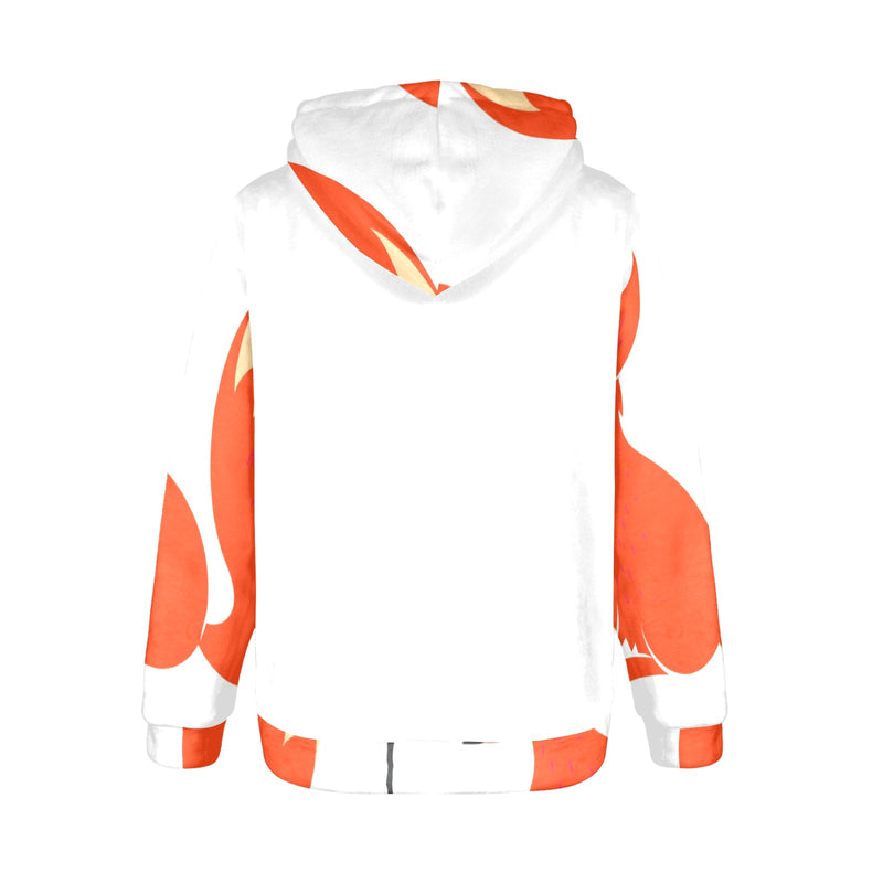 Women's 'F' Sake Abstract Flannel Hoodie