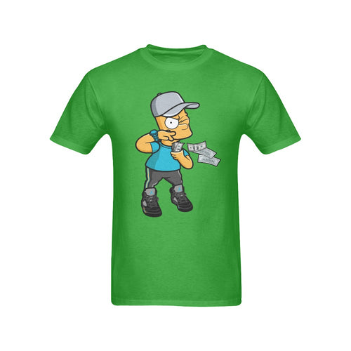 Men's Simpson Money Streetwear Classic Fit T-shirt