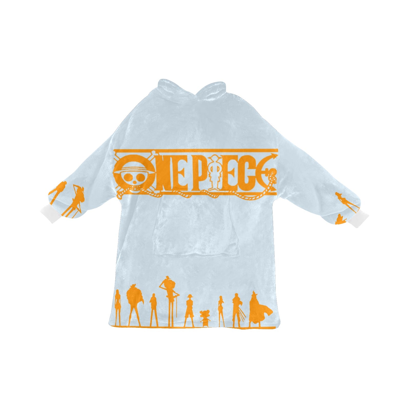 Women's One Piece Anime Blanket Hoodie
