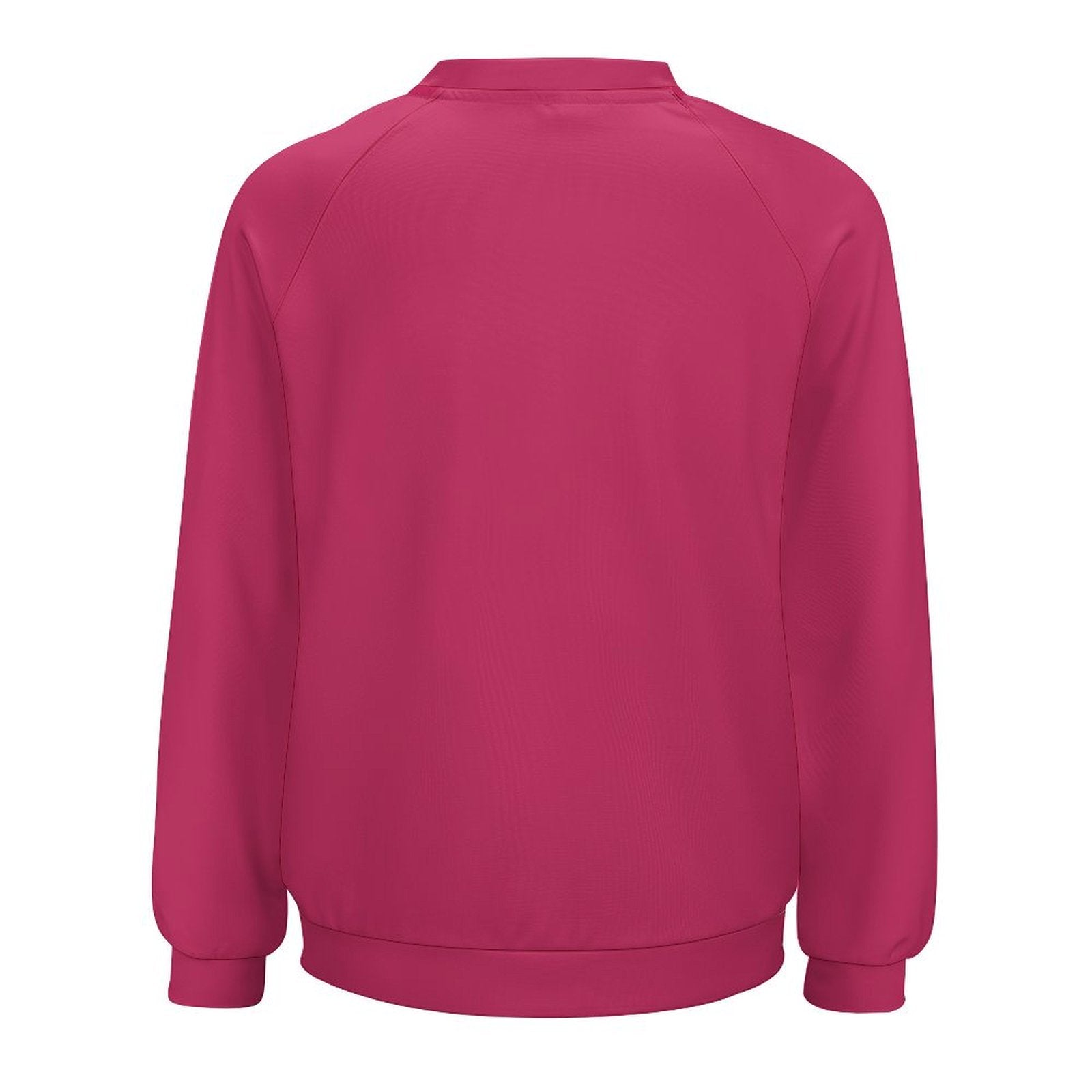 Women's Rich Maroon Solid Sweatshirt