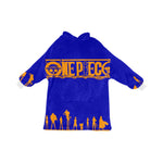 Women's One Piece Anime Blanket Hoodie