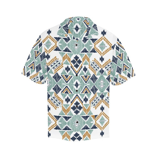 Men's Tazrik Mosaic Abstract Half Sleeve Shirt