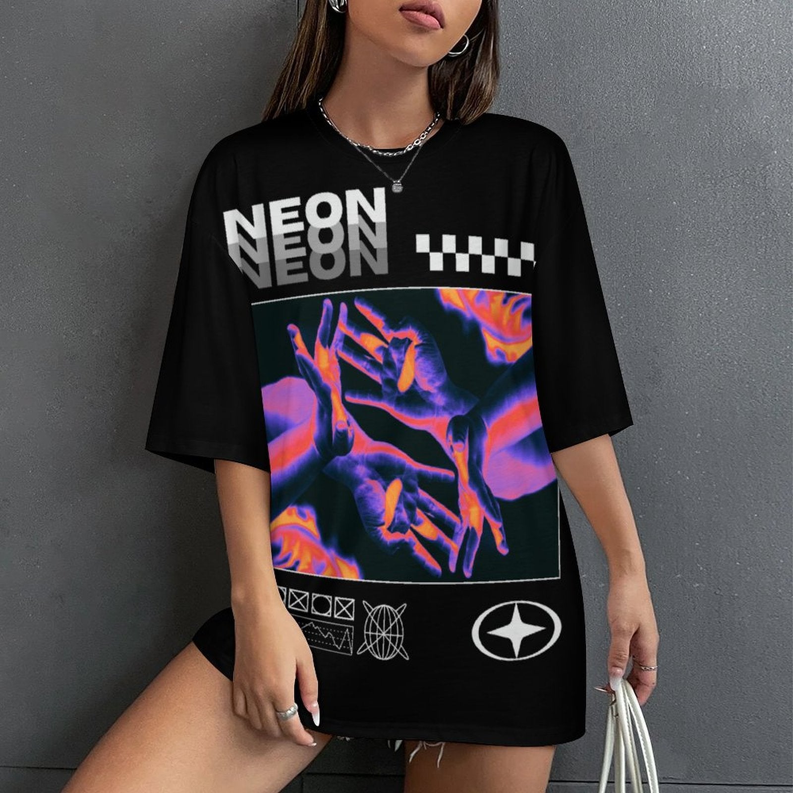 Women's You are Tripping! Acid & Punk Oversized T-shirt