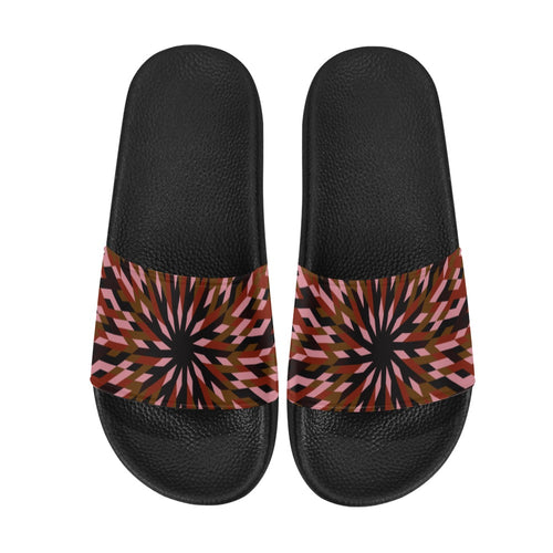 Men's Ember Burst Abstract Slider Sandals
