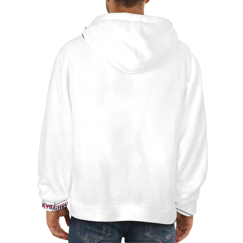 Men's Tokyo Ghoul Art Anime Flannel Hoodie