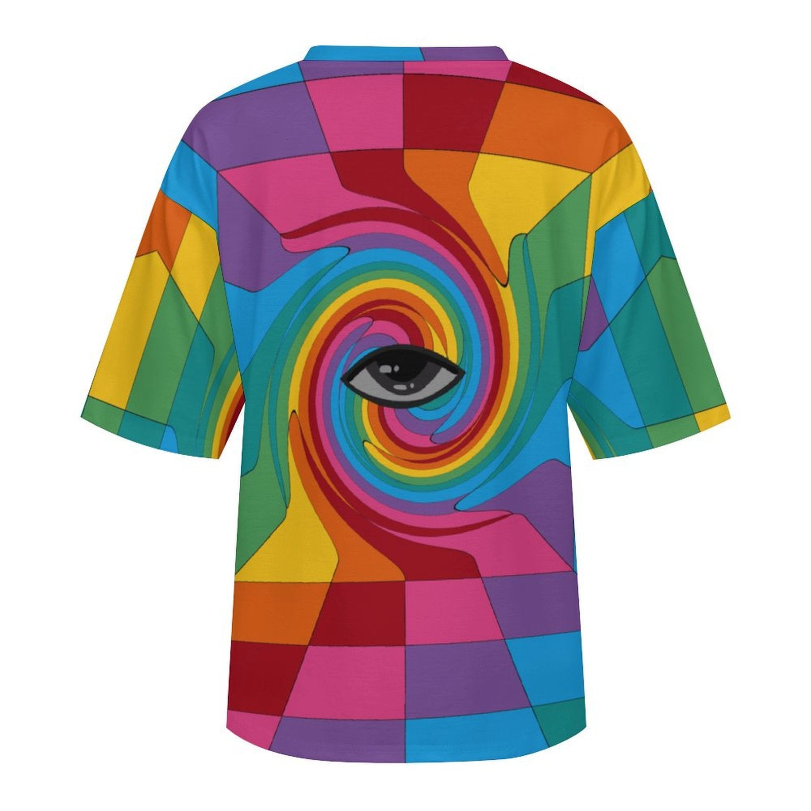 Men's Psychedelic 3rd Eye Acid & Punk Oversized T-shirt