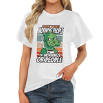 Women's Morning People Abstract Classic Fit T-shirt