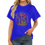 Women's Melting Mushroom Acid & Punk Classic Fit T-shirt