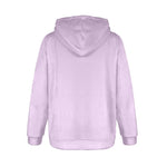 Women's Good Vibes Abstract Flannel Hoodie