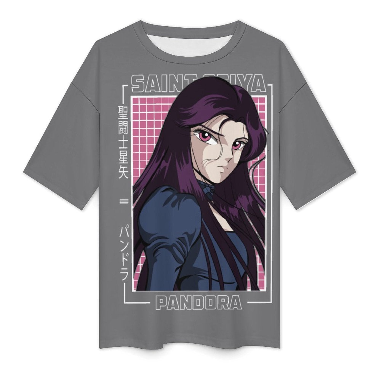 Women's Saint Seiya Anime Oversized T-shirt