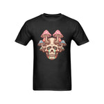 Men's Mushroom Skull Streetwear Classic Fit T-shirt