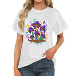 Women's Melting Mushroom Acid & Punk Classic Fit T-shirt