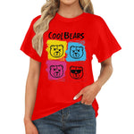 Women's Cool Bears Streetwear Classic Fit T-shirt