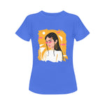 Women's Asian Lady Abstract Classic Fit T-shirt