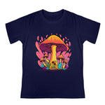 Men's Flaming Mushroom Streetwear Classic Fit T-shirt