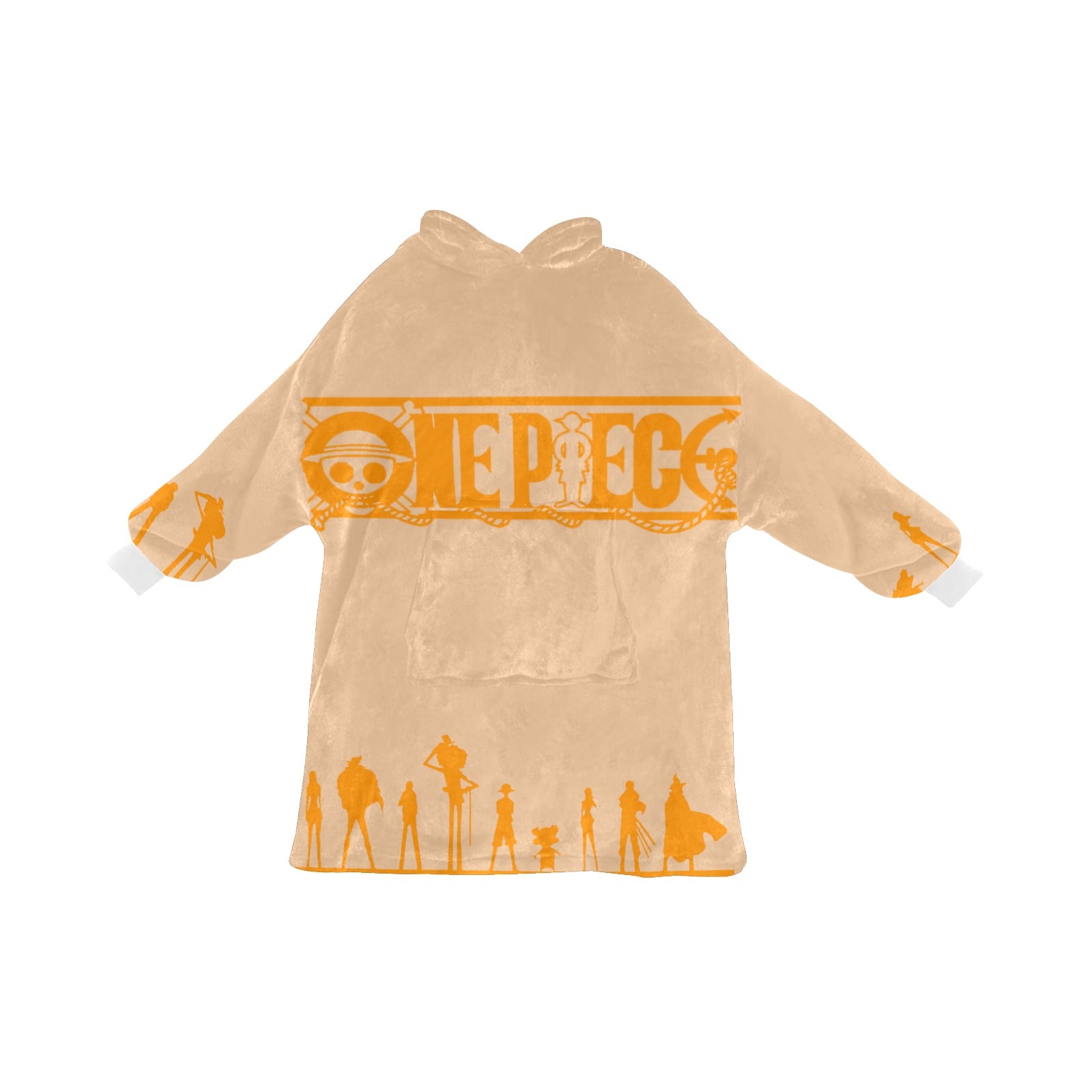 Women's One Piece Anime Blanket Hoodie