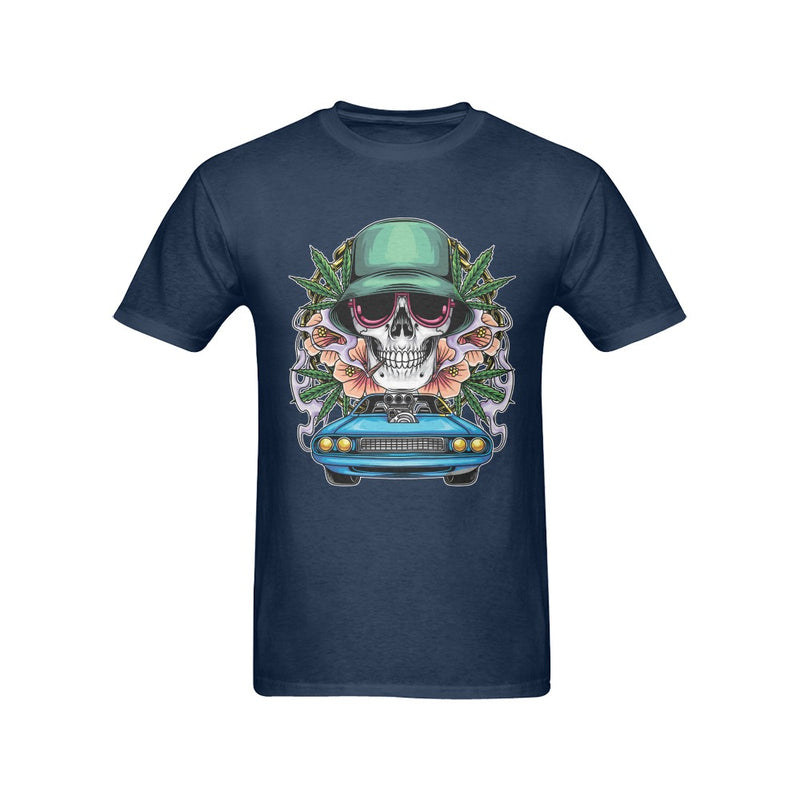 Men's Skull Rider Streetwear Classic Fit T-shirt