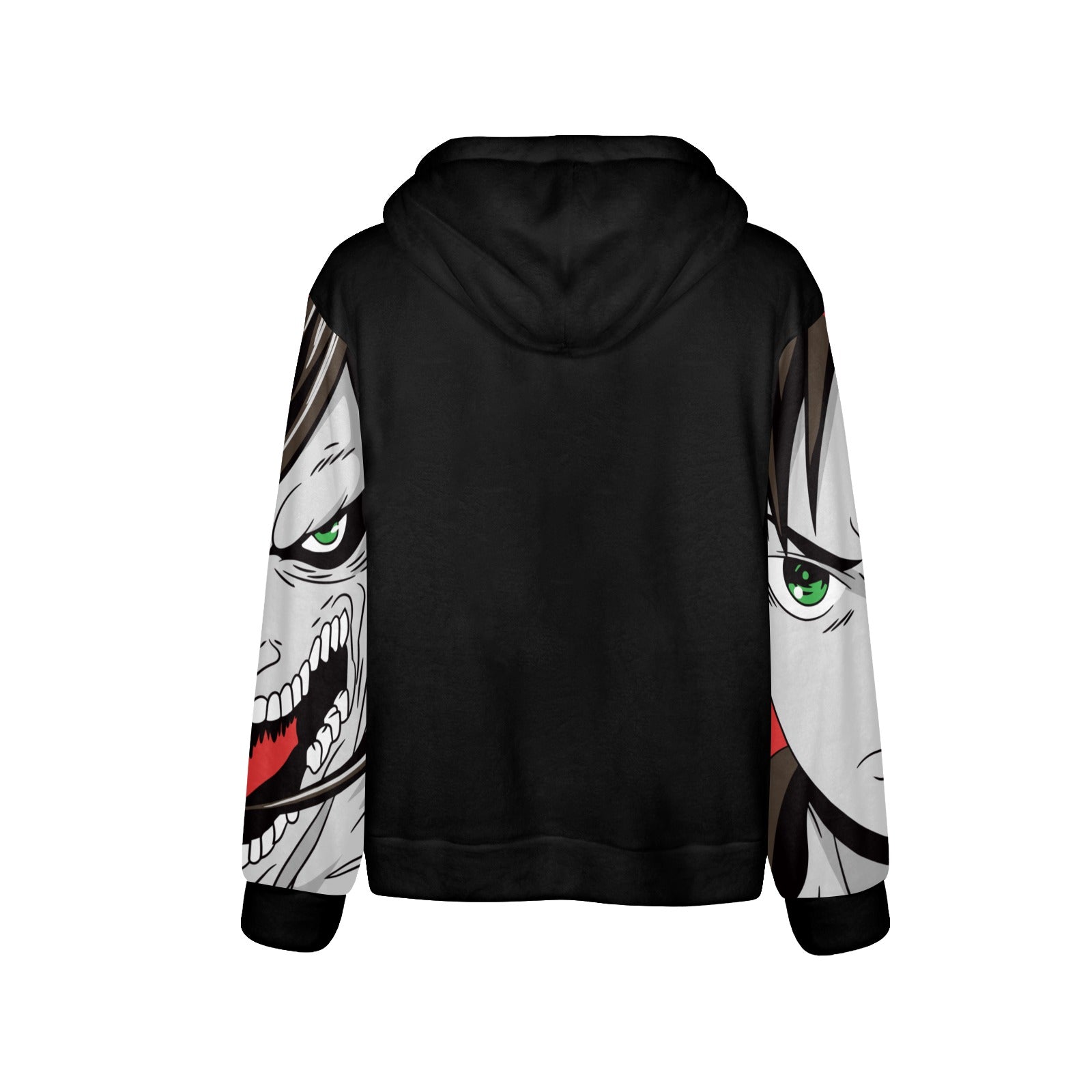 Men's Attack on Titan Anime Flannel Hoodie