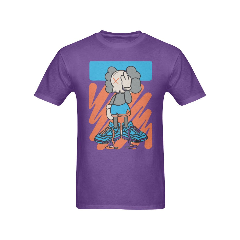 Men's Dumb Skull Dude Streetwear Classic Fit T-shirt