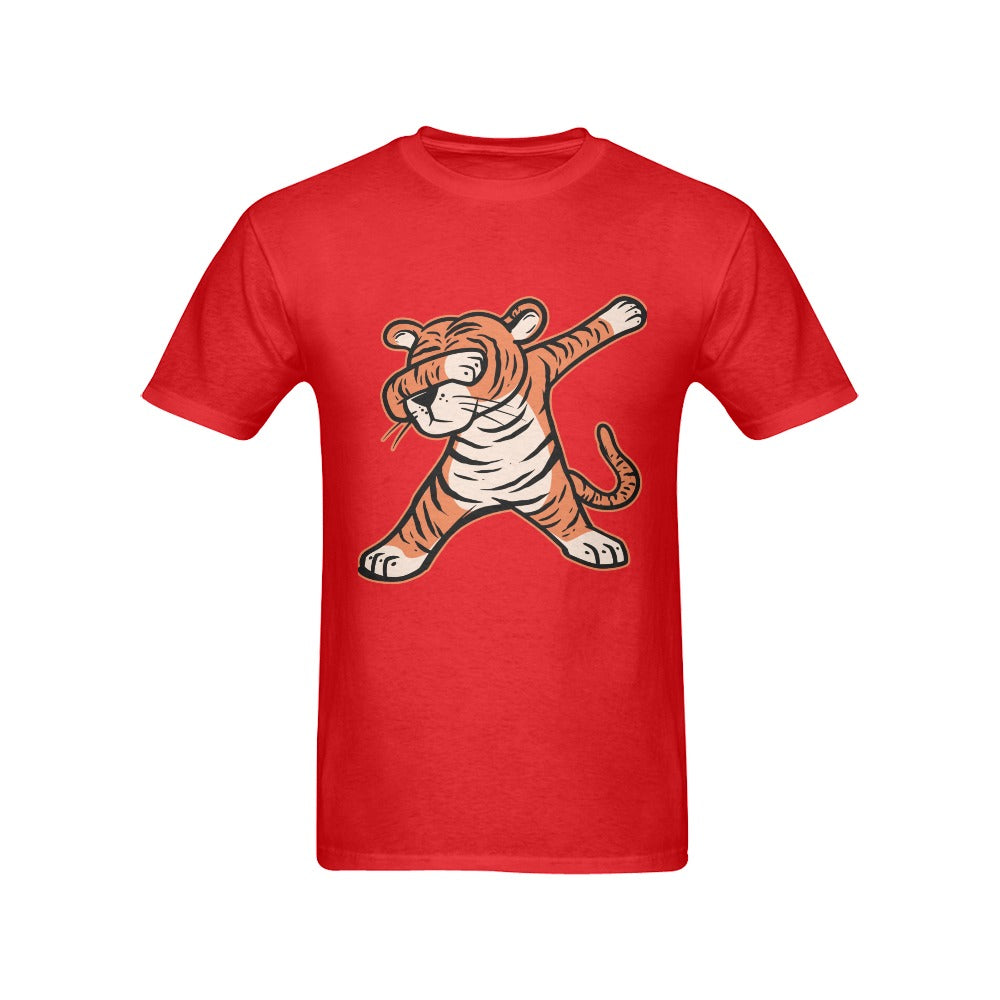Men's Sawage Tiger Streetwear Classic Fit T-shirt