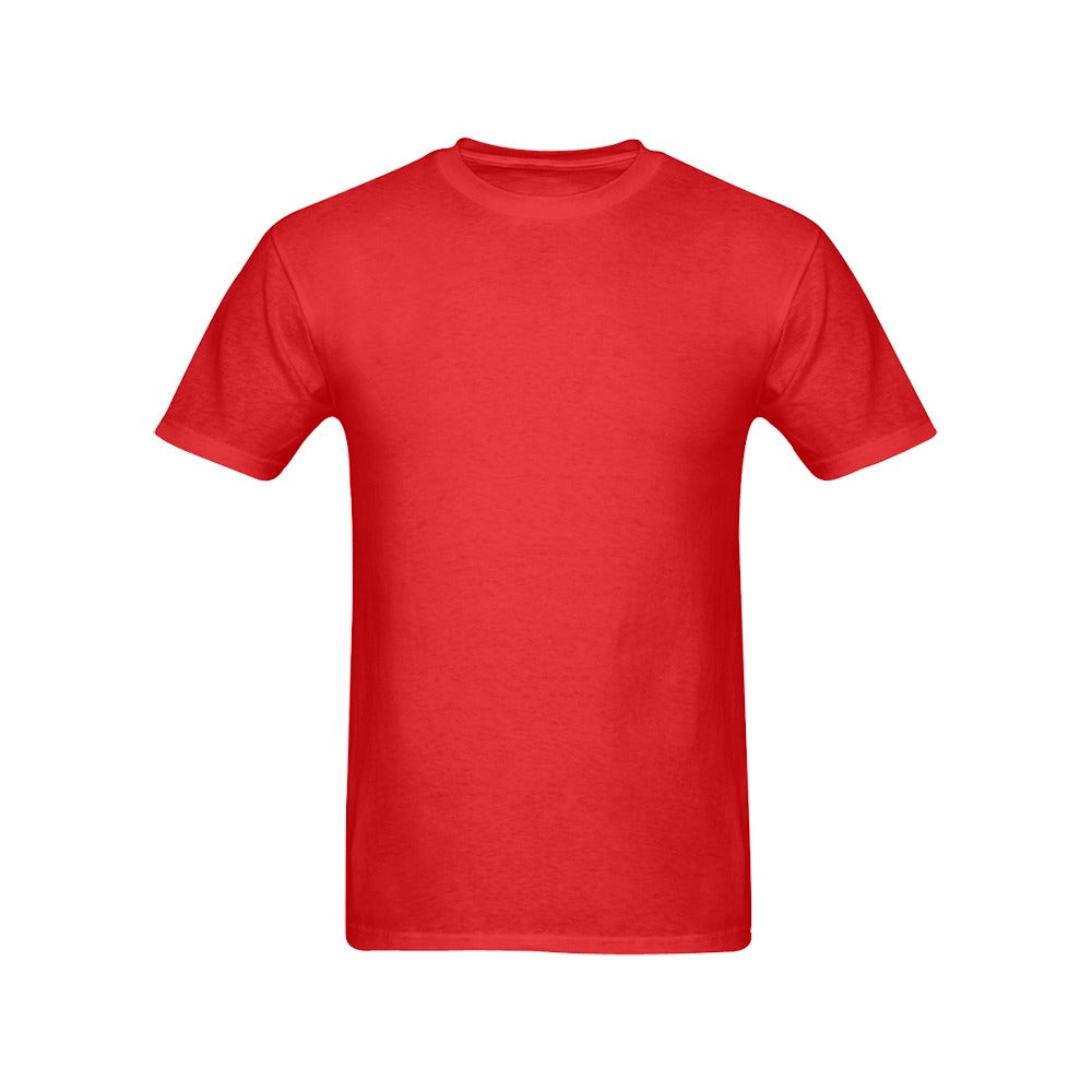 Men's Rose Madder Red Solid Classic T-shirt