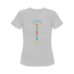 Women's Futuristic Space Acid & Punk Classic Fit T-shirt