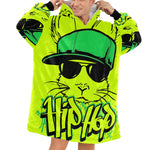 Men's Hip Hop Streetwear Blanket Hoodie
