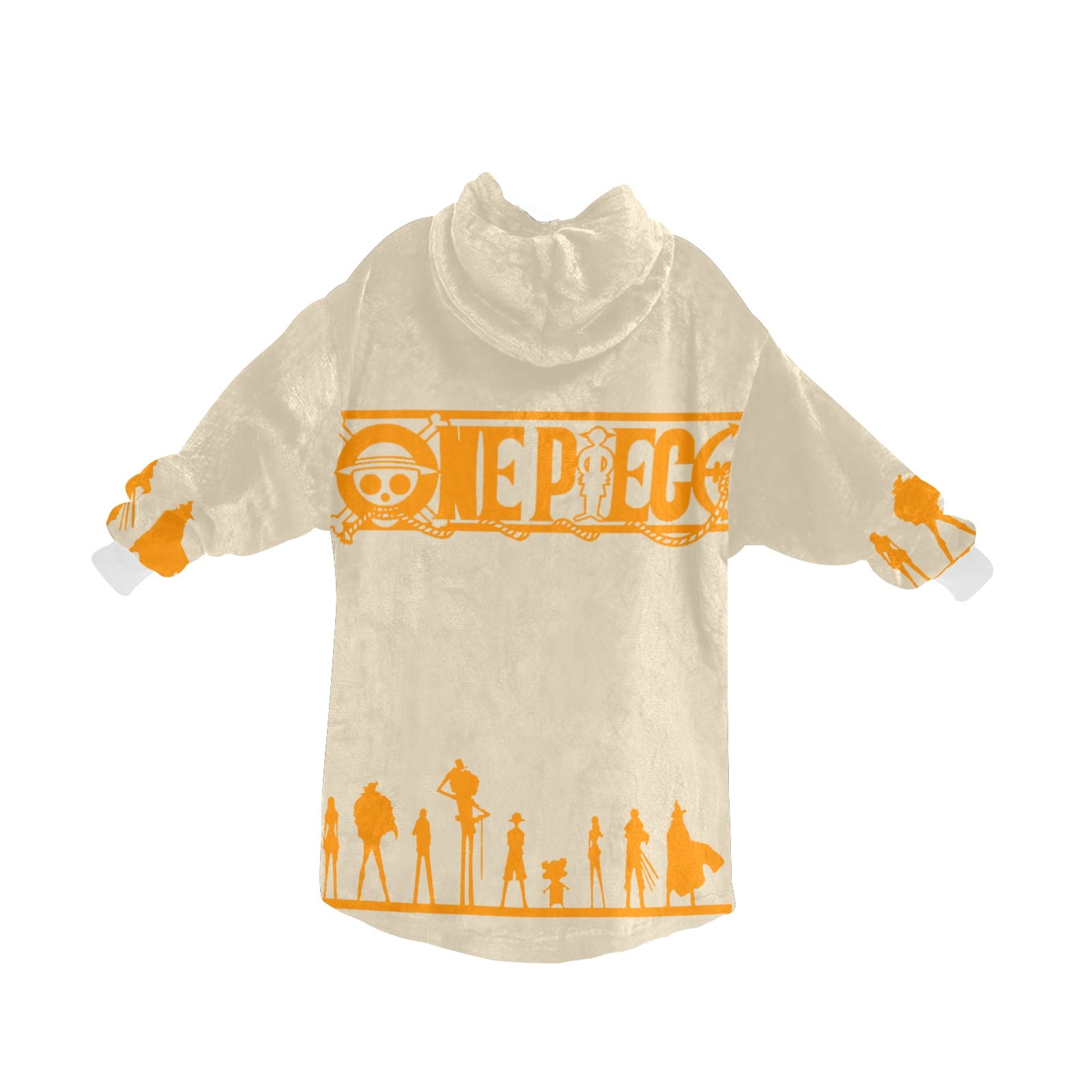 Women's One Piece Anime Blanket Hoodie