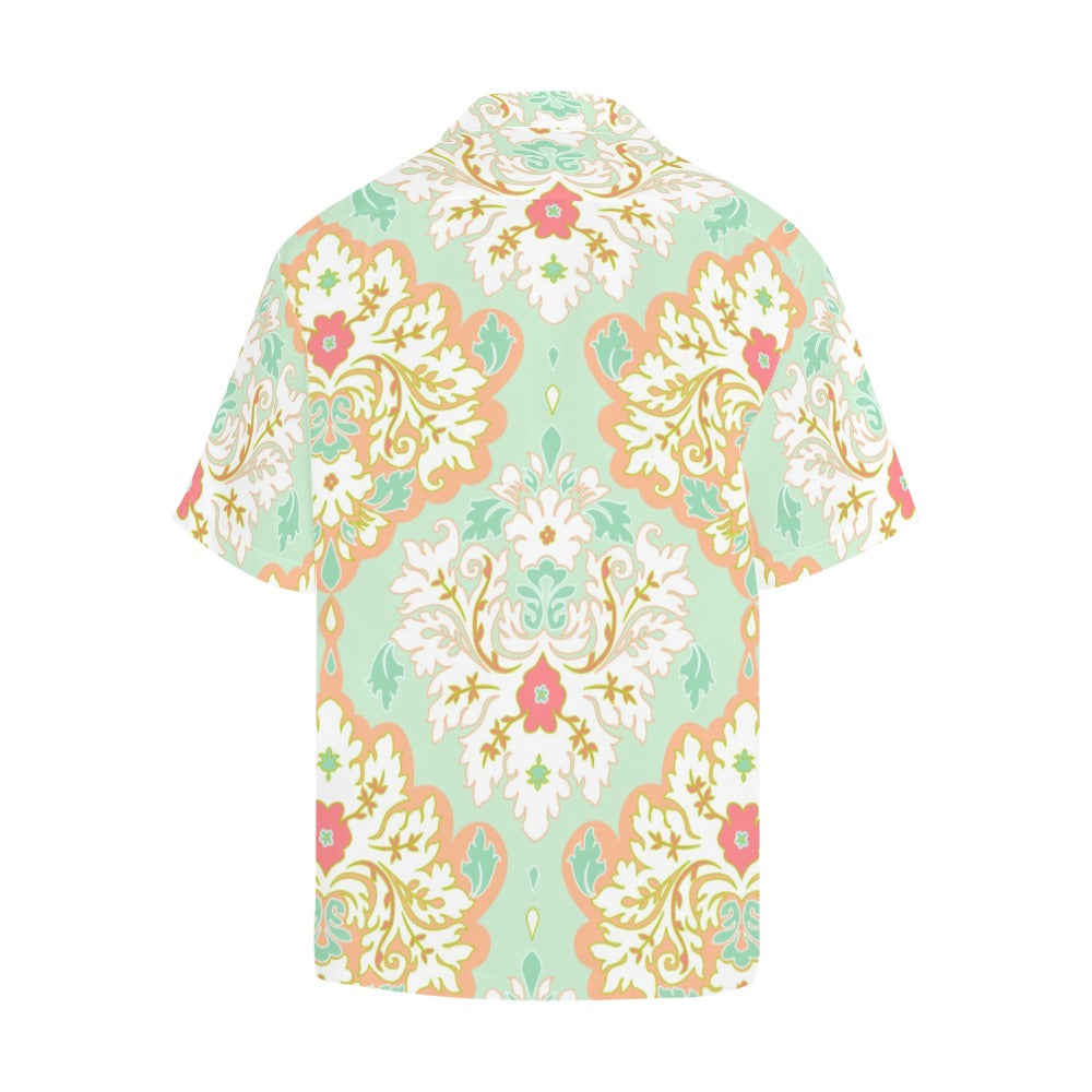 Men's Aurelin Verdant Abstract Half Sleeve Shirt