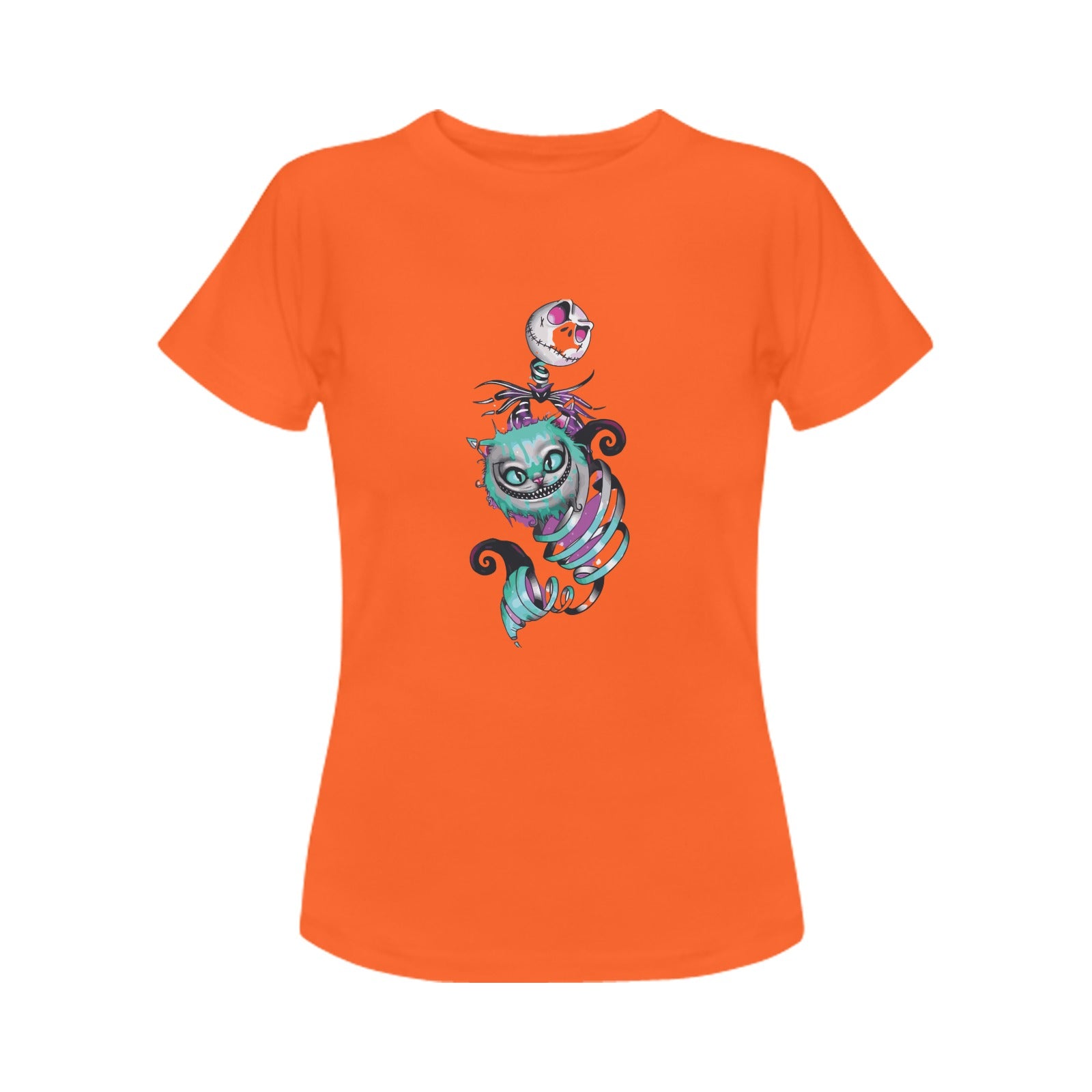 Women's Evil Cat Streetwear Classic Fit T-shirt