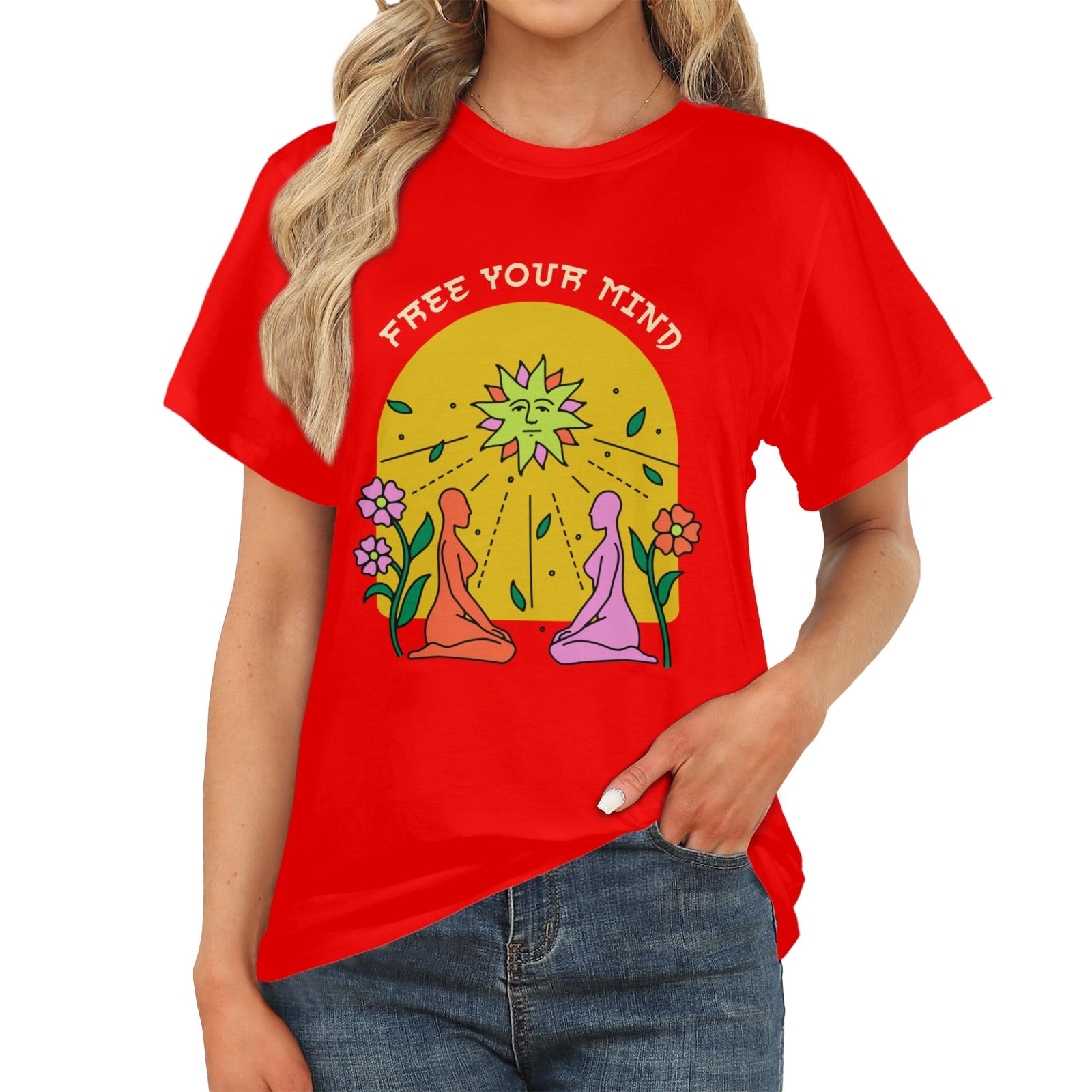 Women's Free Your Mind Acid & Punk Classic Fit T-shirt