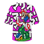 Women's Super Mario Anime Oversized T-shirt