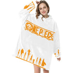 Women's One Piece Anime Blanket Hoodie