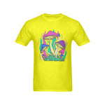 Men's Funky Mushroom Streetwear Classic Fit T-shirt