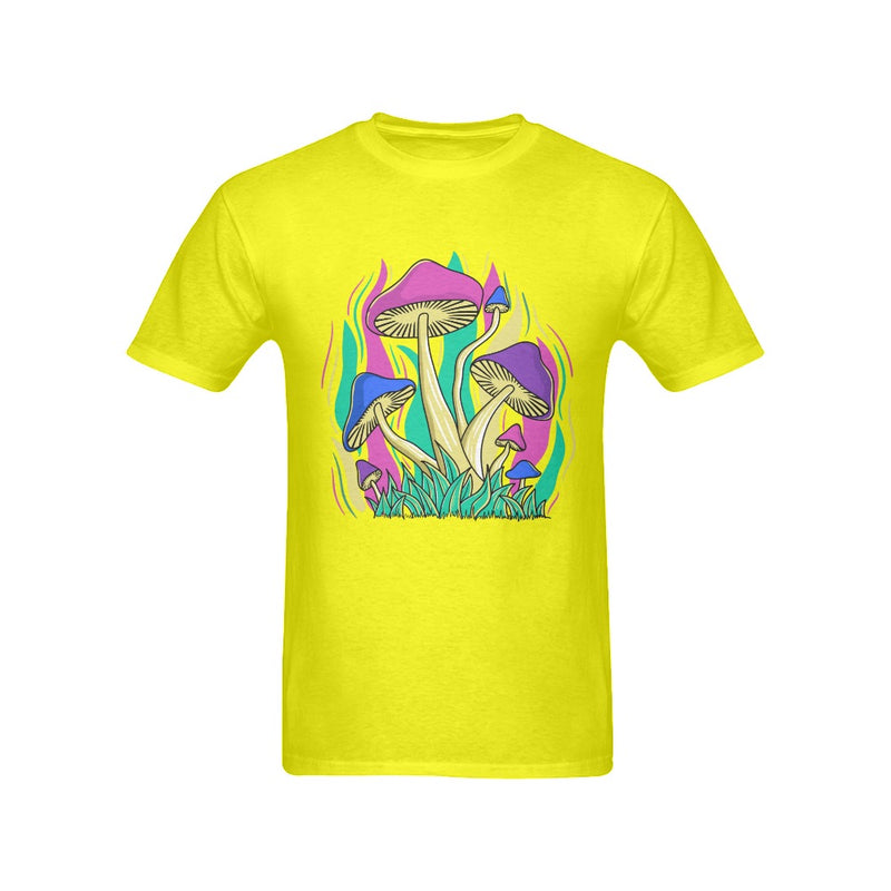 Men's Funky Mushroom Streetwear Classic Fit T-shirt