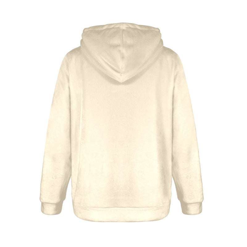 Women's Wine Magician Abstract Flannel Hoodie