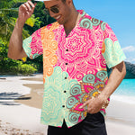Men's Solara Mandor Abstract Half Sleeve Shirt