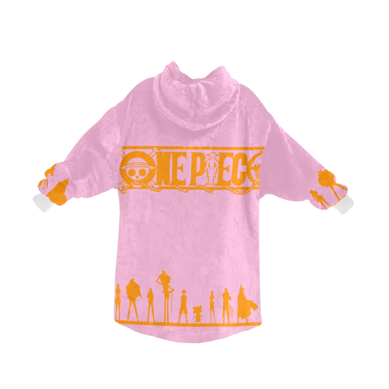 Women's One Piece Anime Blanket Hoodie