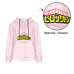 Men's My Hero Academia Logo Anime Flannel Hoodie